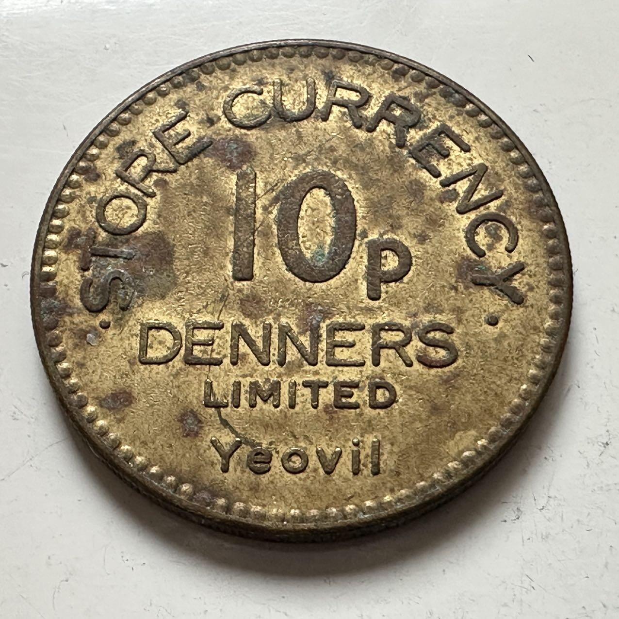 🌹外币初藏🌹🐯2025年第141场  每周二四六晚8️⃣点 接代拍 英国10便士代用币28.9毫米