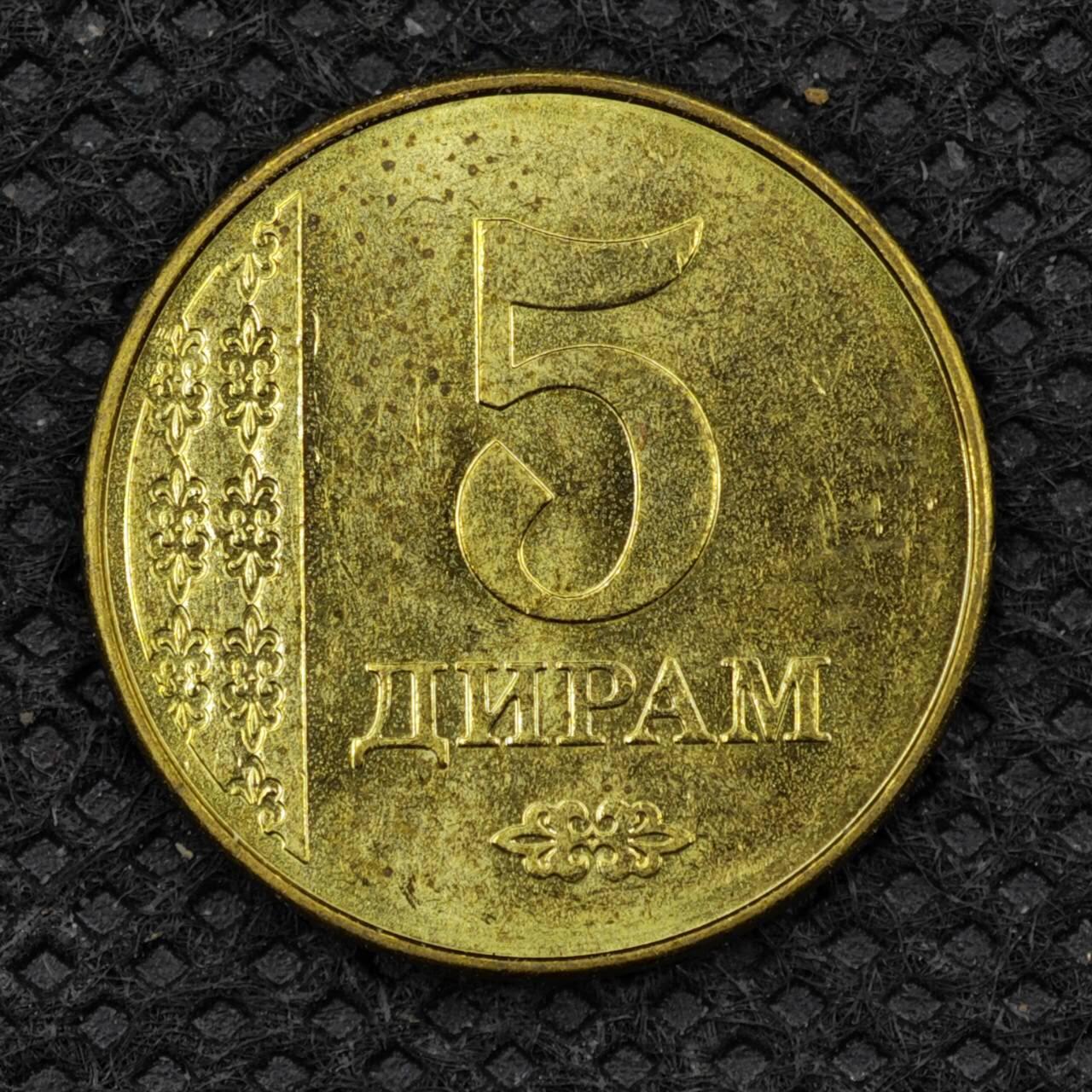 【淘币小摊】限时拍第八百三十二拍  散币场  满百包邮可预留两周  周一统一发货  塔吉克斯坦2011年5分