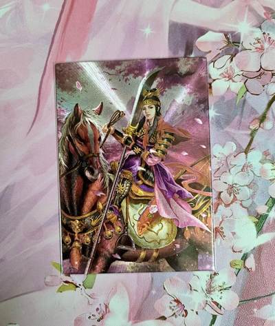 龙虎卡牌-六八场（无佣金，周五结拍，欢迎送拍） - 粗闪 自制卡扈三娘