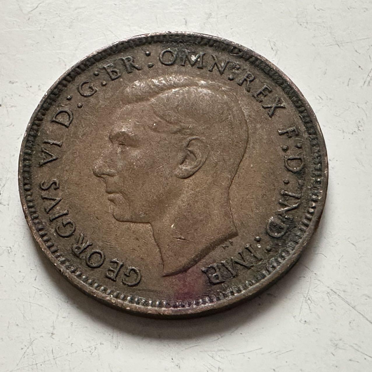 🌹外币初藏🌹🐯2025年第141场  每周二四六晚8️⃣点 接代拍 英国1942年一法新 a