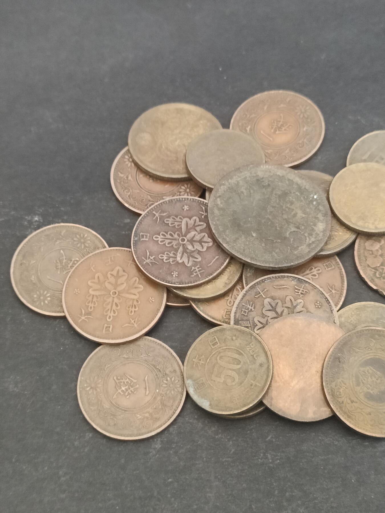 猩哥外币小铺➨【第209场】 日本铜币25个