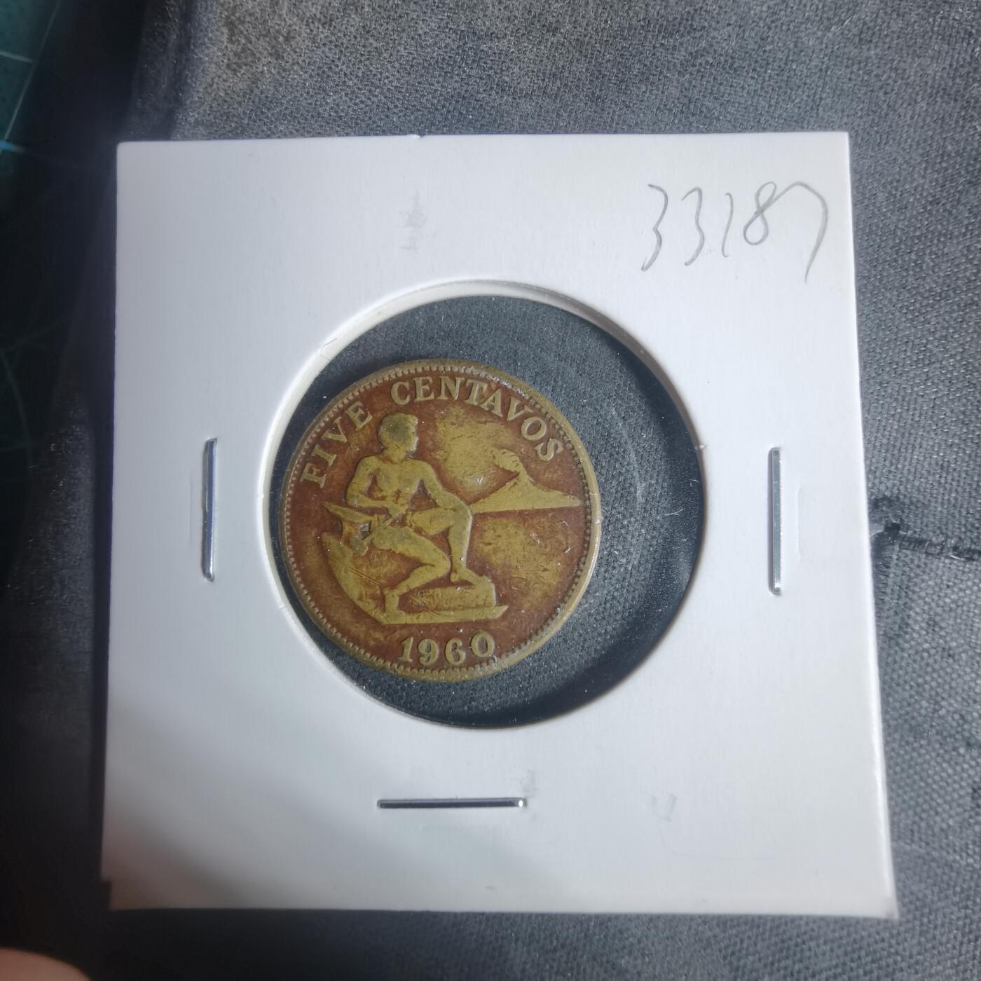 沼泽如烟--第933场 菲律宾1960年五分