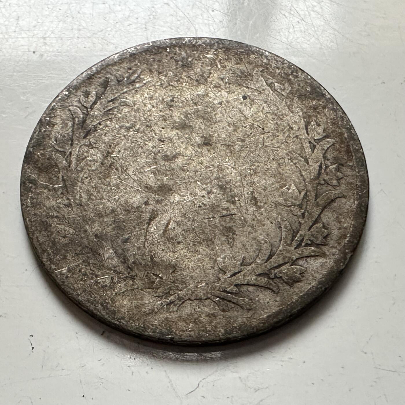 🌹外币初藏🌹🐯2025年第141场  每周二四六晚8️⃣点 接代拍 奥斯曼埃及2格西银币2.7克 18.9毫米