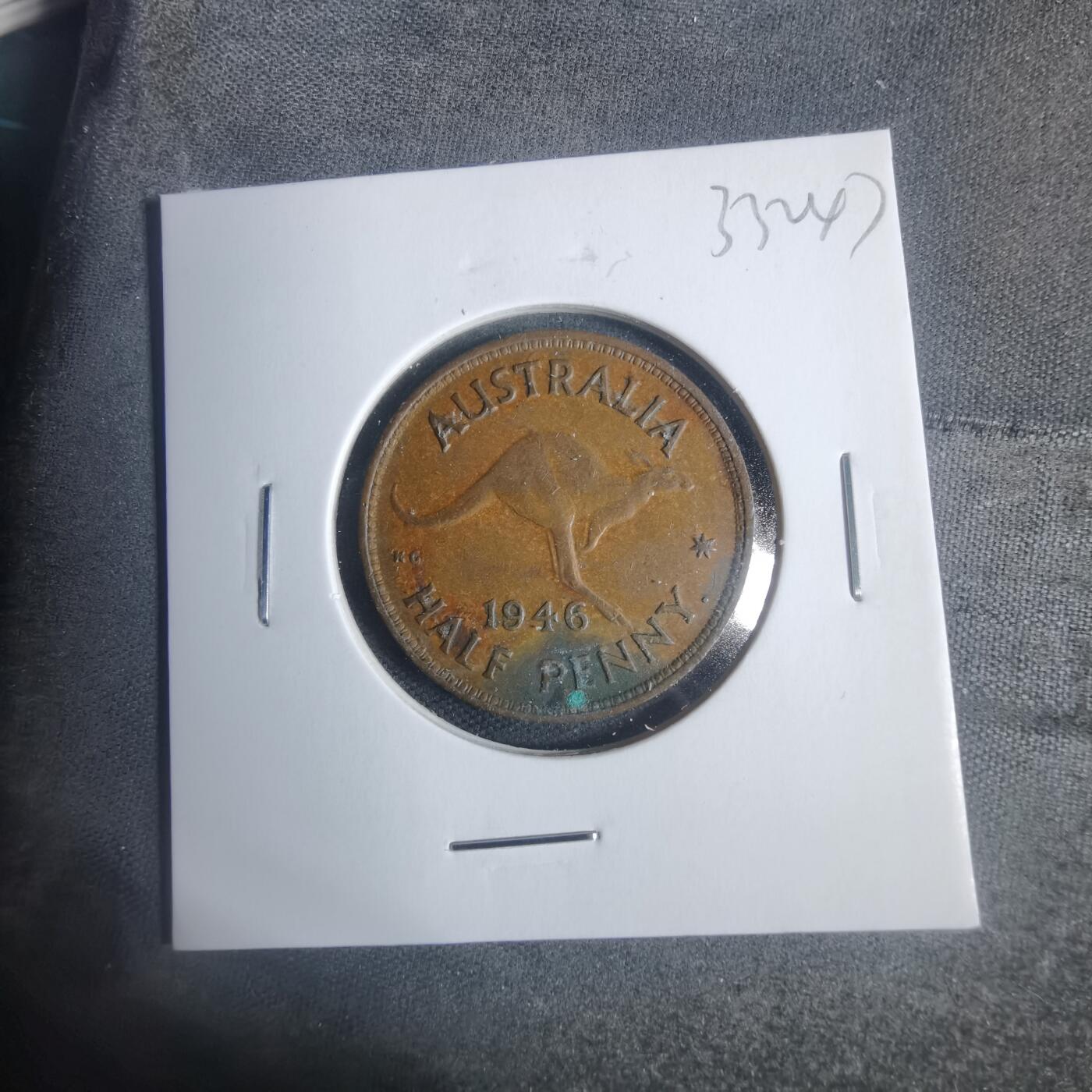 沼泽如烟--第933场 澳大利亚1946年半便士