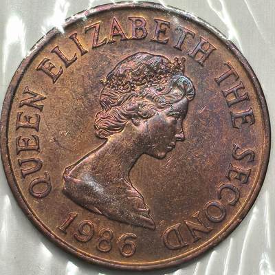 Krab外币市集Vol.26 - 泽西岛1986年1便士