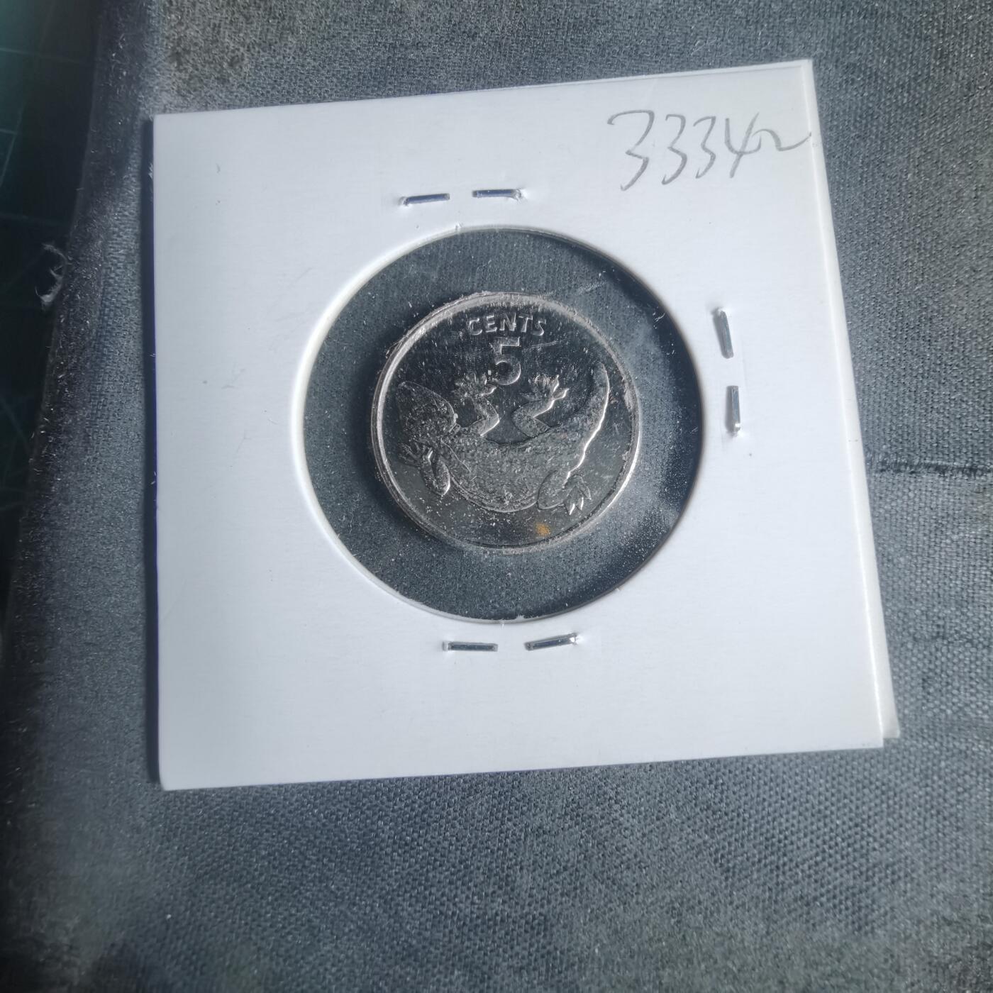 沼泽如烟--第933场 基里巴斯1979年五分