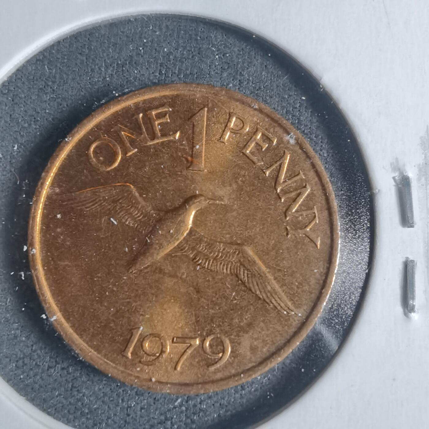 沼泽如烟--第933场 根西1979年1便士