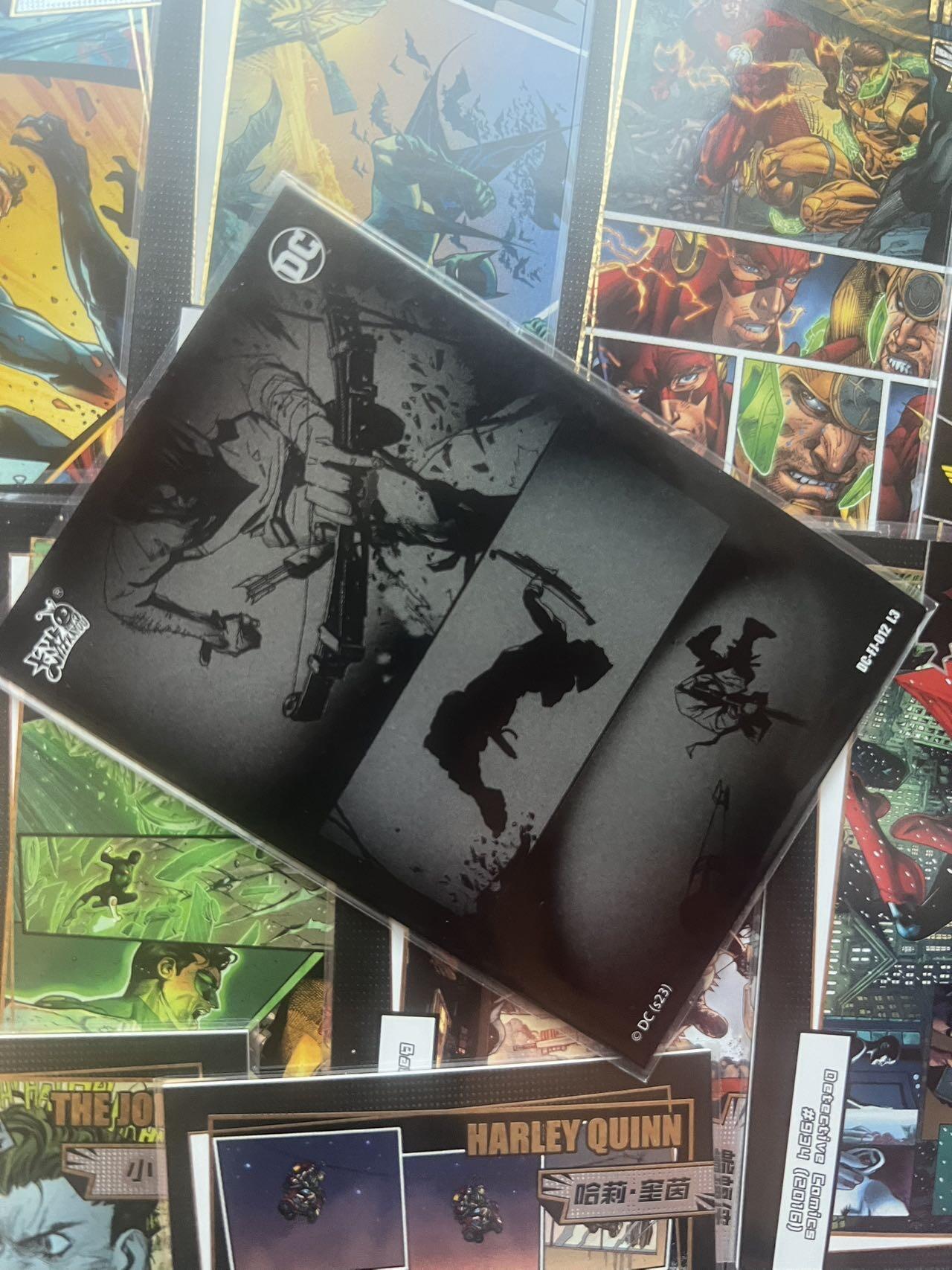 【随心含颖卡拍52期】卡游/集卡社/卡卡沃 抽卡机专场拍卖【无佣金】 卡游 DC 海报卡 10张+