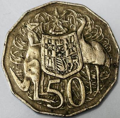 文馨钱币收藏第 285 场，【 长期接收代拍品】银币，评级币，散币场 - 1981 年澳大利亚 50 分，第一版