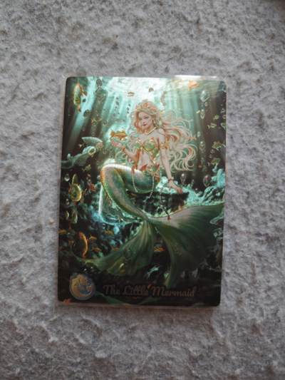 【随心含颖卡拍52期】卡游/集卡社/卡卡沃 抽卡机专场拍卖【无佣金】 - 奇点 粗闪卡 美人鱼一张