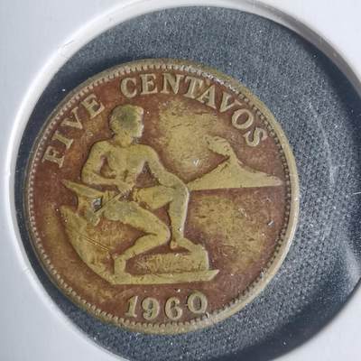 沼泽如烟--第933场 - 菲律宾1960年五分