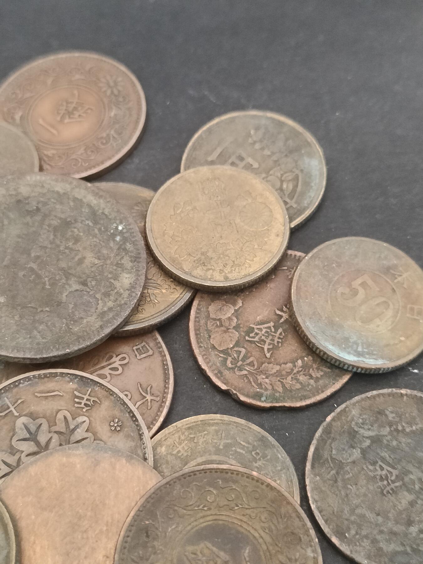 猩哥外币小铺➨【第209场】 日本铜币25个