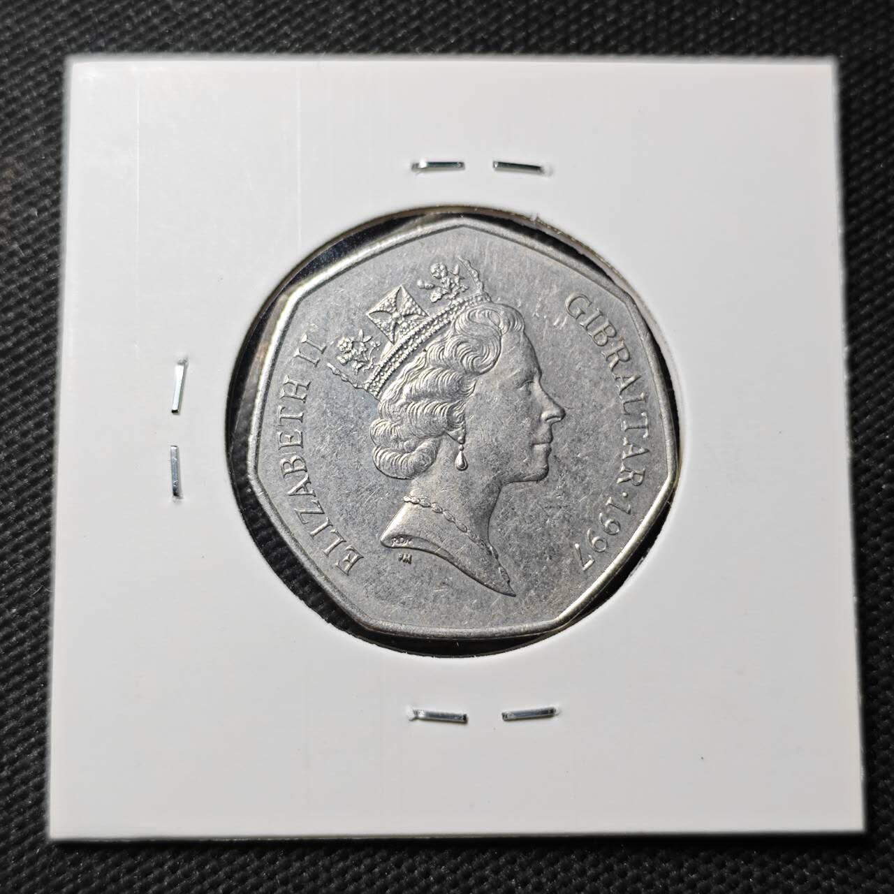 KK钱币收藏小铺 第379期  2月预留时间 周末发货  英国50便士纪念币