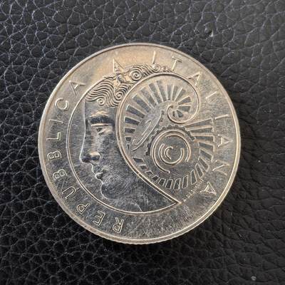 道一币馆币章第一百五十九场 - 意大利2010年工业联合会百年5欧元纪念银币  18g 925S 7500