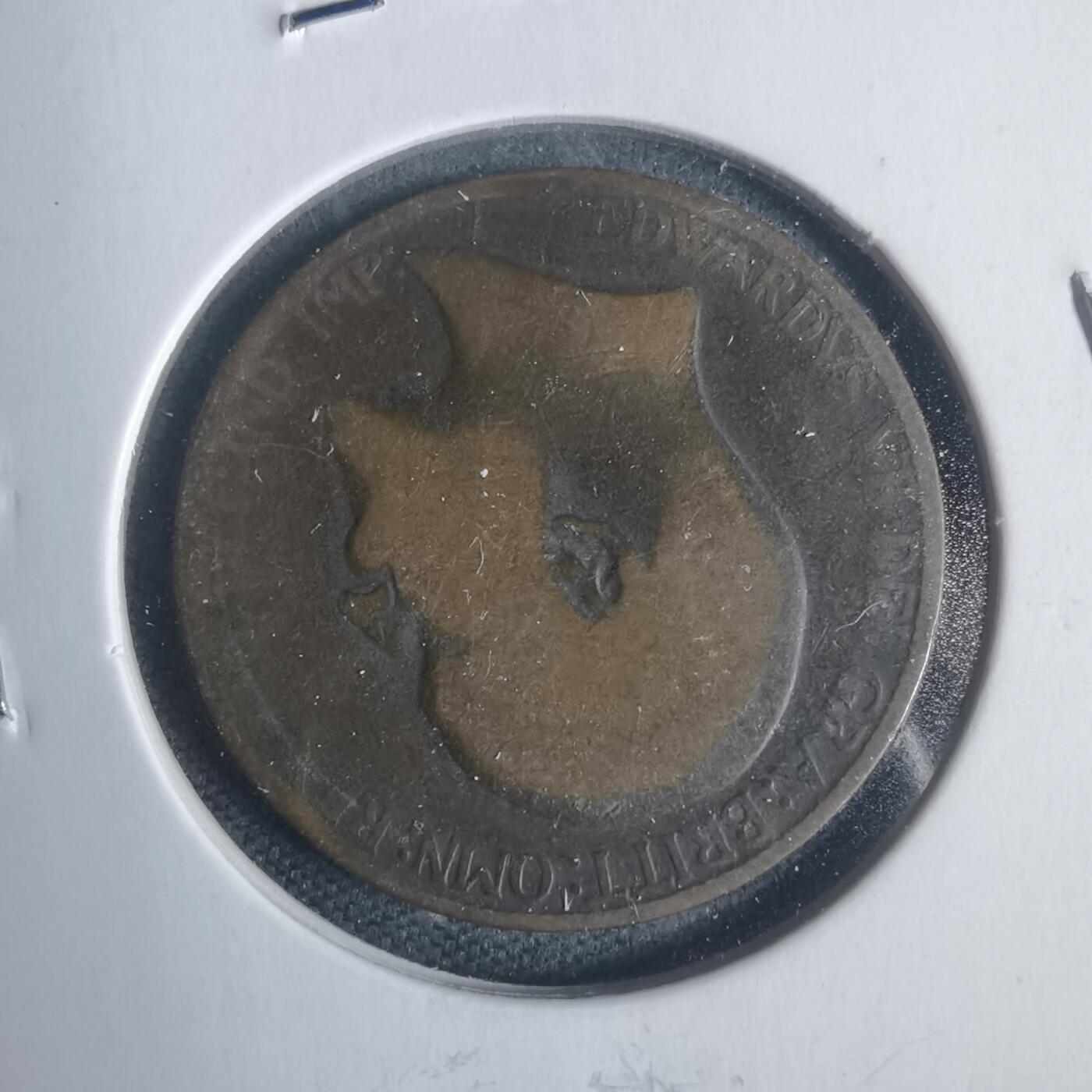 沼泽如烟--第933场 英国1907年半便士