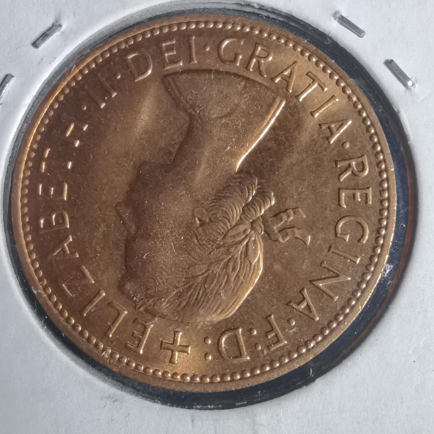 沼泽如烟--第933场 英国1967年1便士