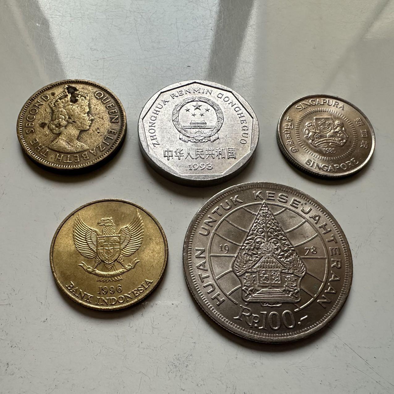 🌹外币初藏🌹🐯2025年第141场  每周二四六晚8️⃣点 接代拍 东南亚5枚