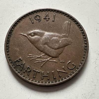 🌹外币初藏🌹🐯2025年第141场  每周二四六晚8️⃣点 接代拍 - 英国1941年一法新