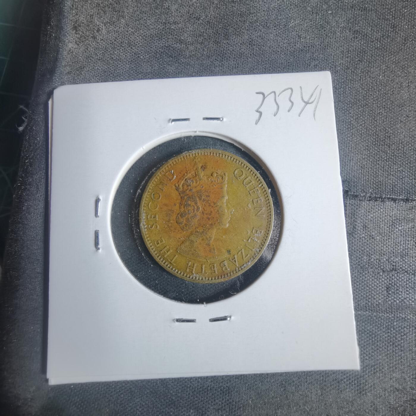 沼泽如烟--第933场 牙买加1965年半便士