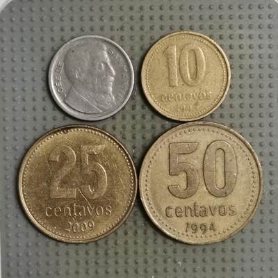 2025年第138场各国散币拍卖（总第138场） - 阿根廷4枚