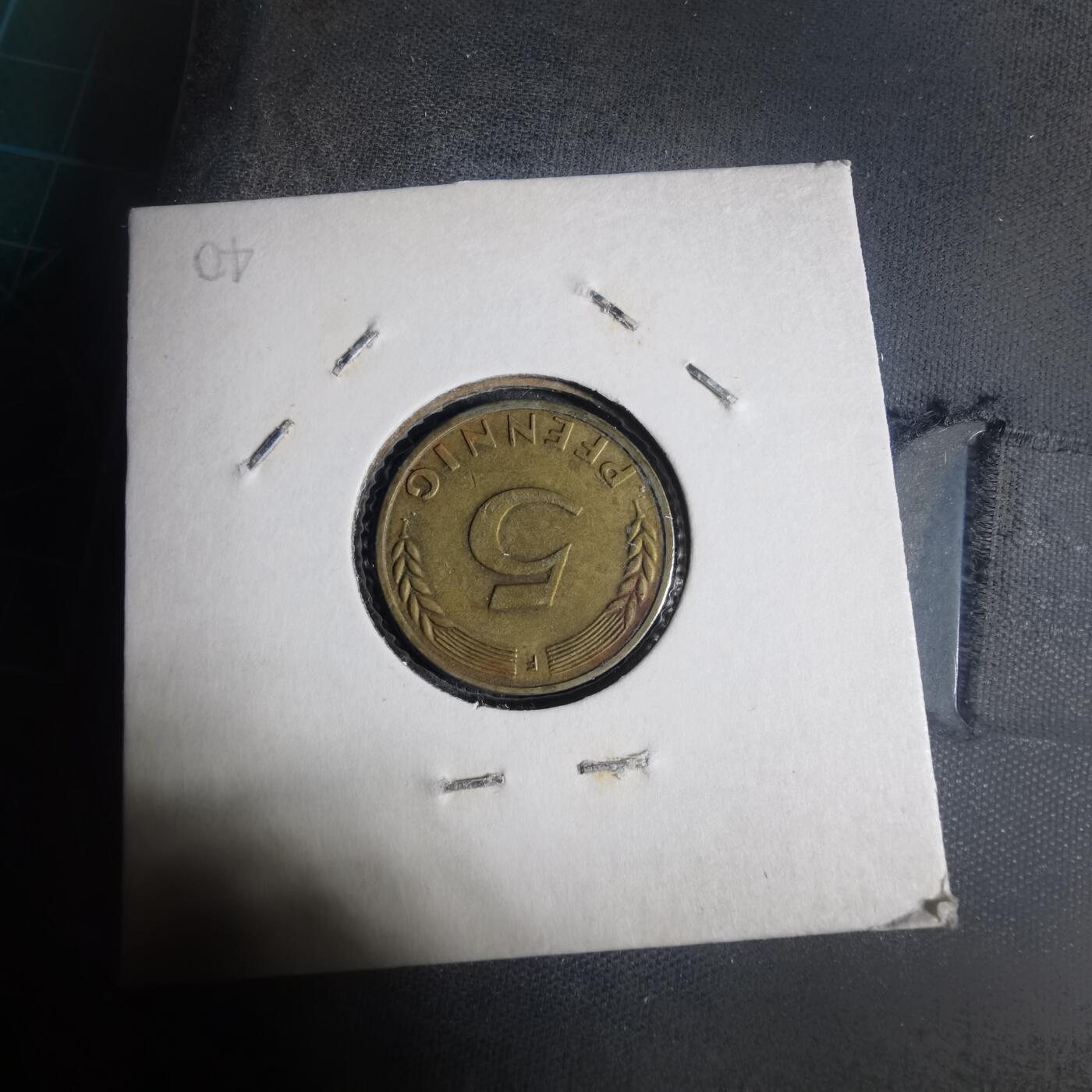 沼泽如烟--第933场 德国1950年5芬尼