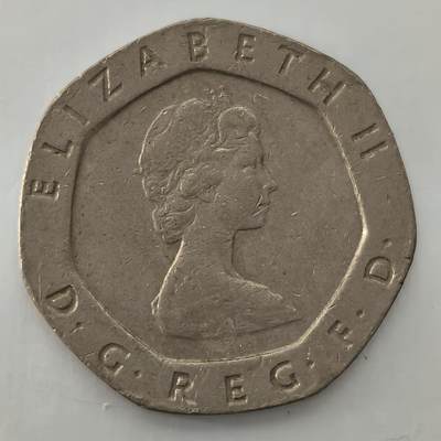 Krab外币市集Vol.26 - 英国1984年20便士