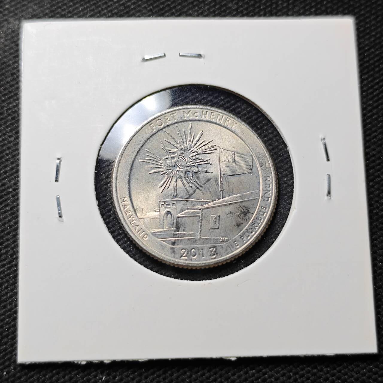 KK钱币收藏小铺 第379期  2月预留时间 周末发货  美国25分纪念币 好品