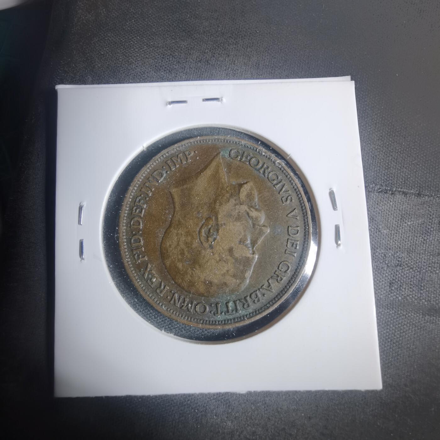 沼泽如烟--第933场 英国1917年1便士