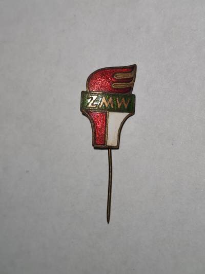 韵星假日拍卖第三十二期 -- Rimey Holidays Auction 32 - 波兰人民共和国极早期农村共青团联盟证章插针 少见 早期热珐琅