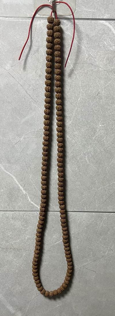 零元拍：W1-3 蜂窝盘龙纹 金刚长串佛珠，约10/8MM - 零元拍：W1-3 蜂窝盘龙纹 金刚长串佛珠，约10/8MM