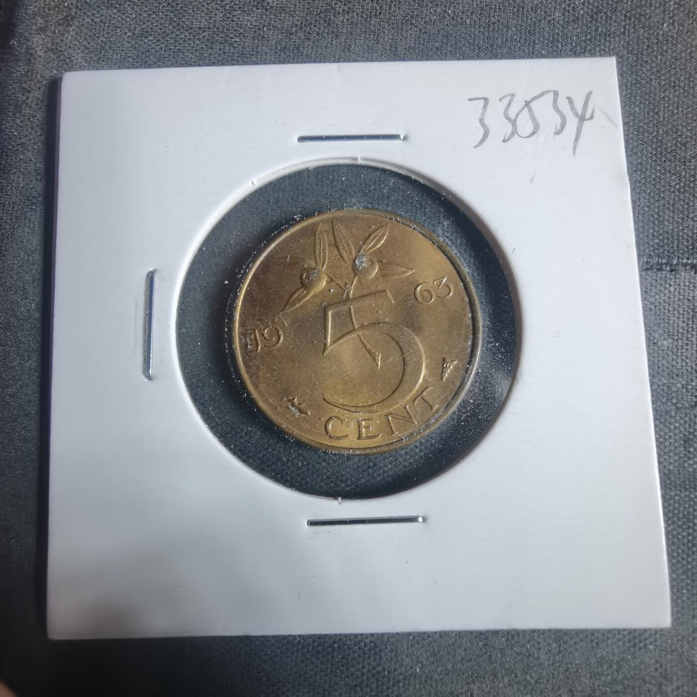 沼泽如烟--第933场 荷兰1963年五分