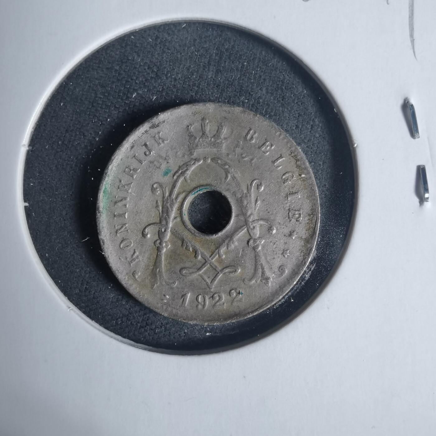 沼泽如烟--第933场 比利时1922年五分