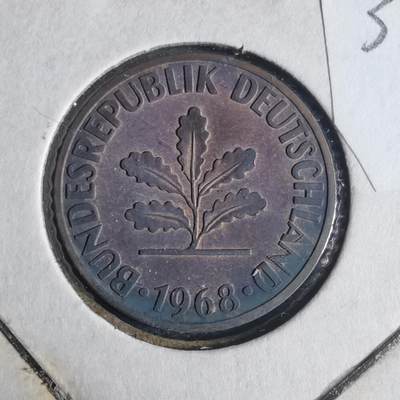 沼泽如烟--第933场 - 德国1968年2芬尼