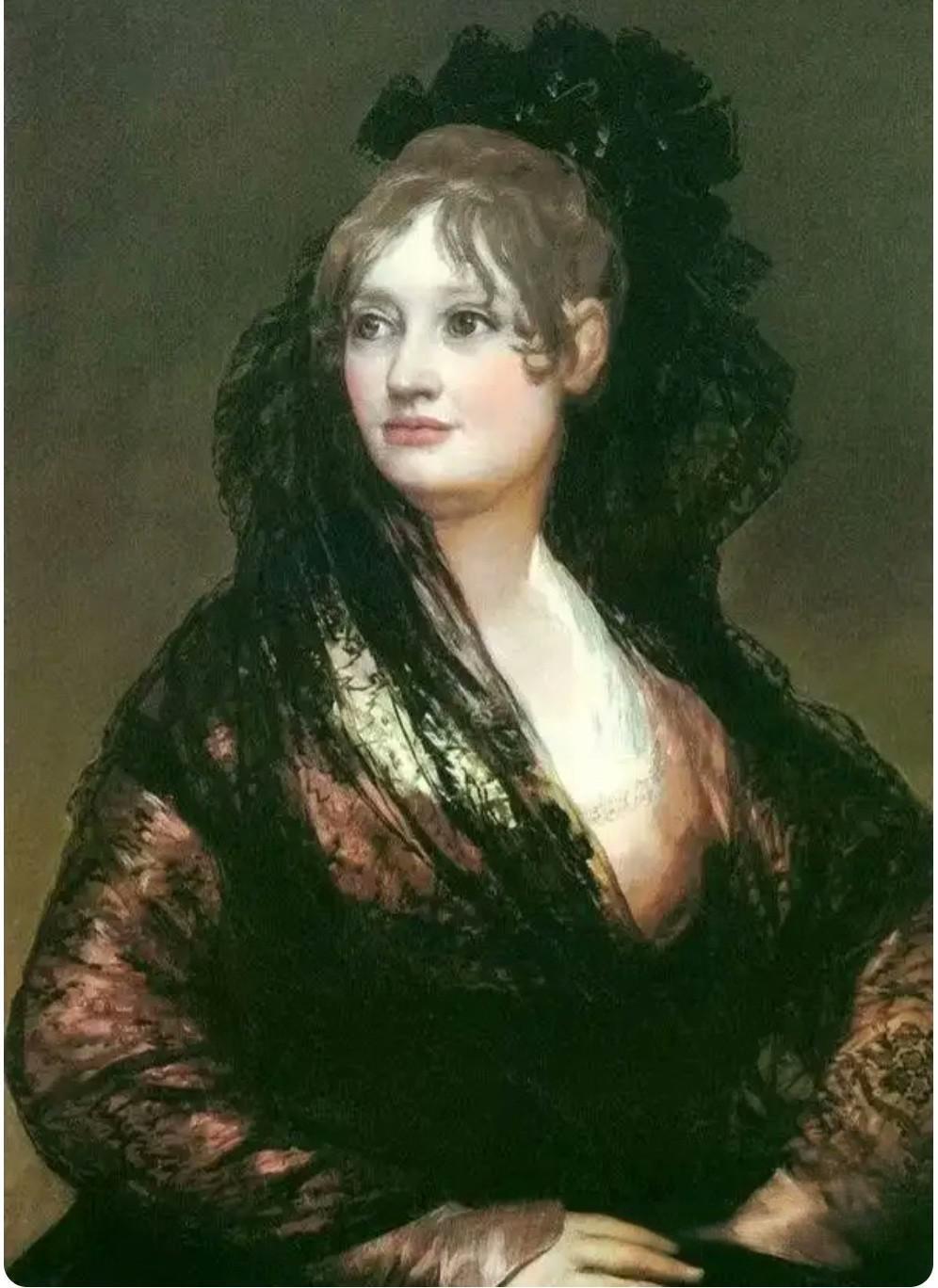 1930年西班牙官方发行《画家戈雅80岁肖像》