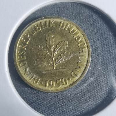 沼泽如烟--第933场 - 德国1950年5芬尼