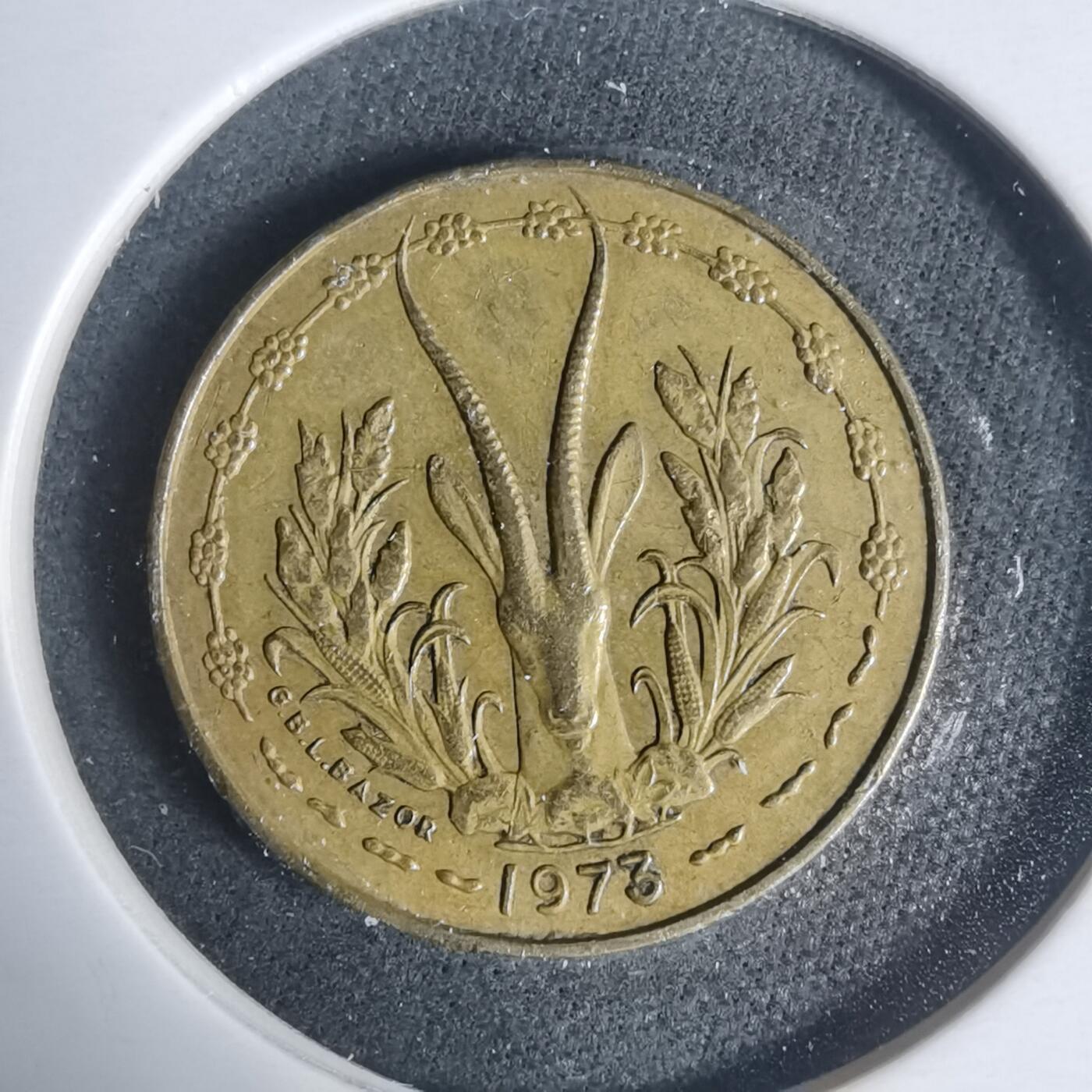 沼泽如烟--第933场 西非1973年5法郎