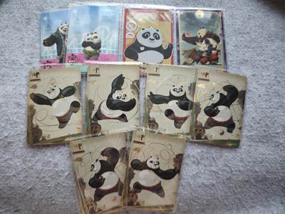 【随心含颖卡拍52期】卡游/集卡社/卡卡沃 抽卡机专场拍卖【无佣金】 - 卡游 迪斯尼 熊猫卡10张有高卡位