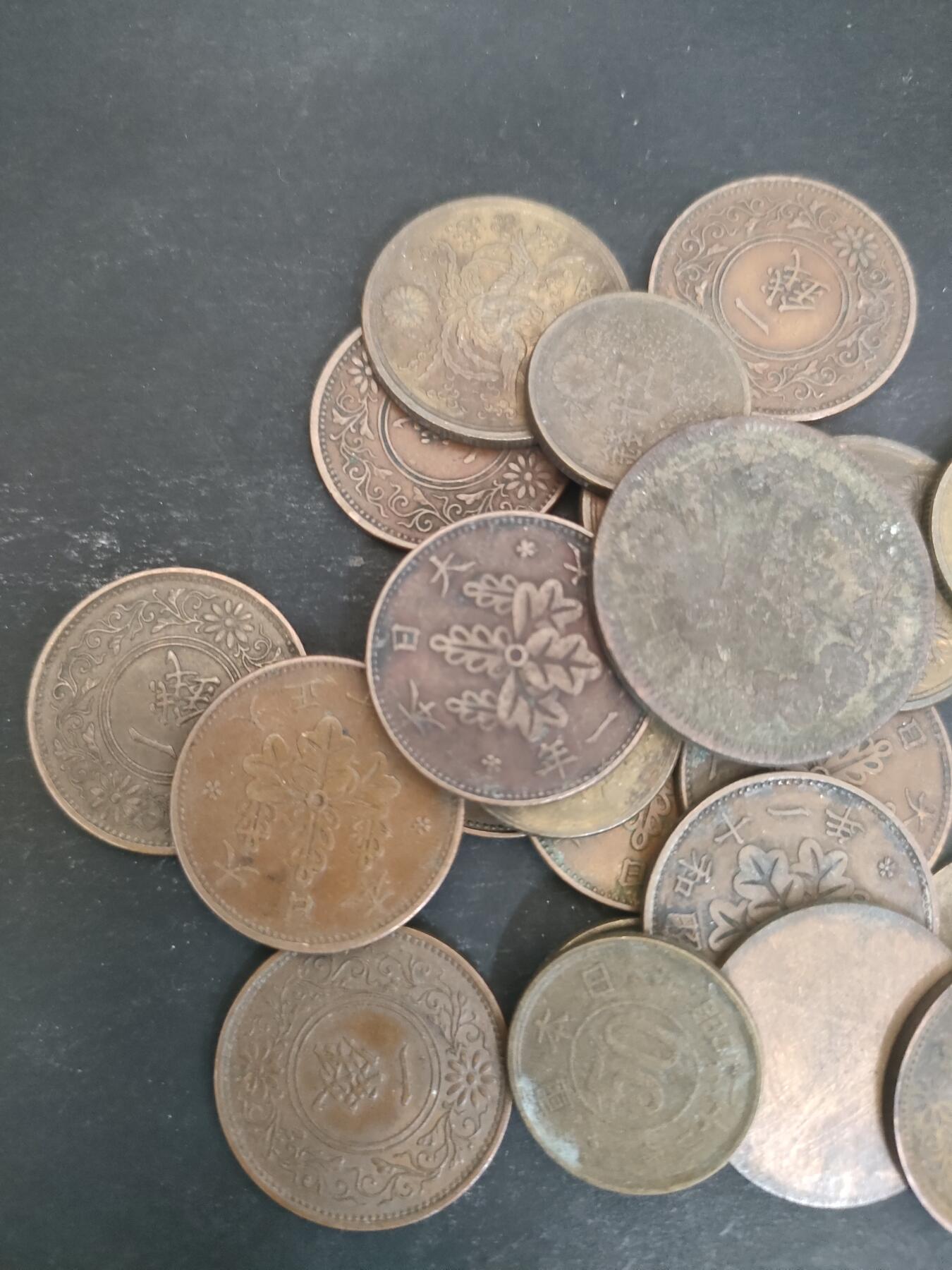 猩哥外币小铺➨【第209场】 日本铜币25个