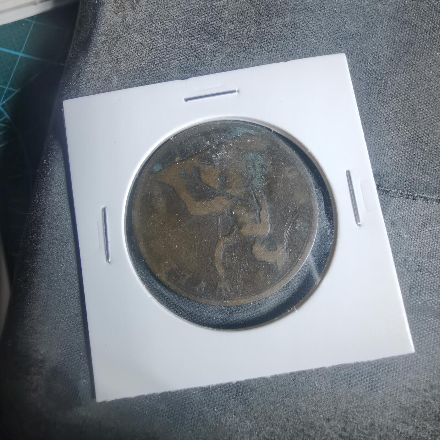 沼泽如烟--第933场 英国1881年1便士