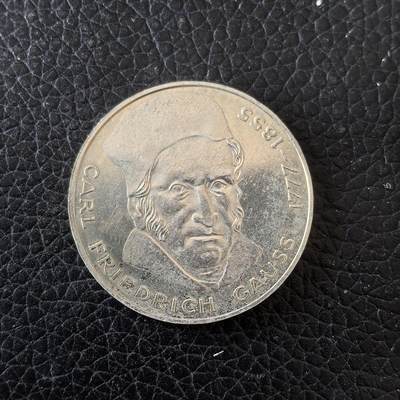 道一币馆币章第一百五十九场 - 德国1977年小说家海因里希·冯·克莱斯特诞辰200周年5马克银币