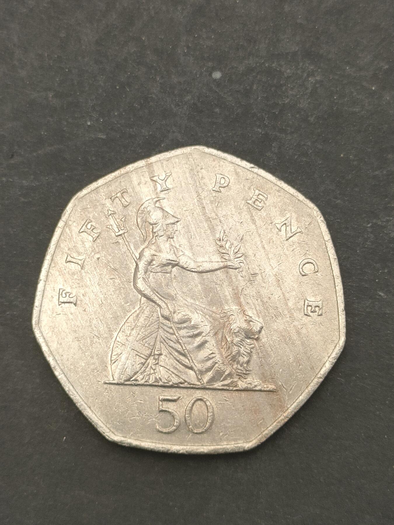 猩哥外币小铺➨【第209场】 50便士