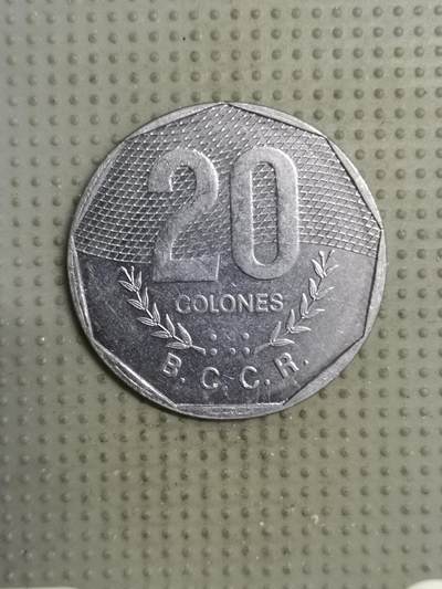 2025年第138场各国散币拍卖（总第138场） - 哥斯达黎加1983年20科朗