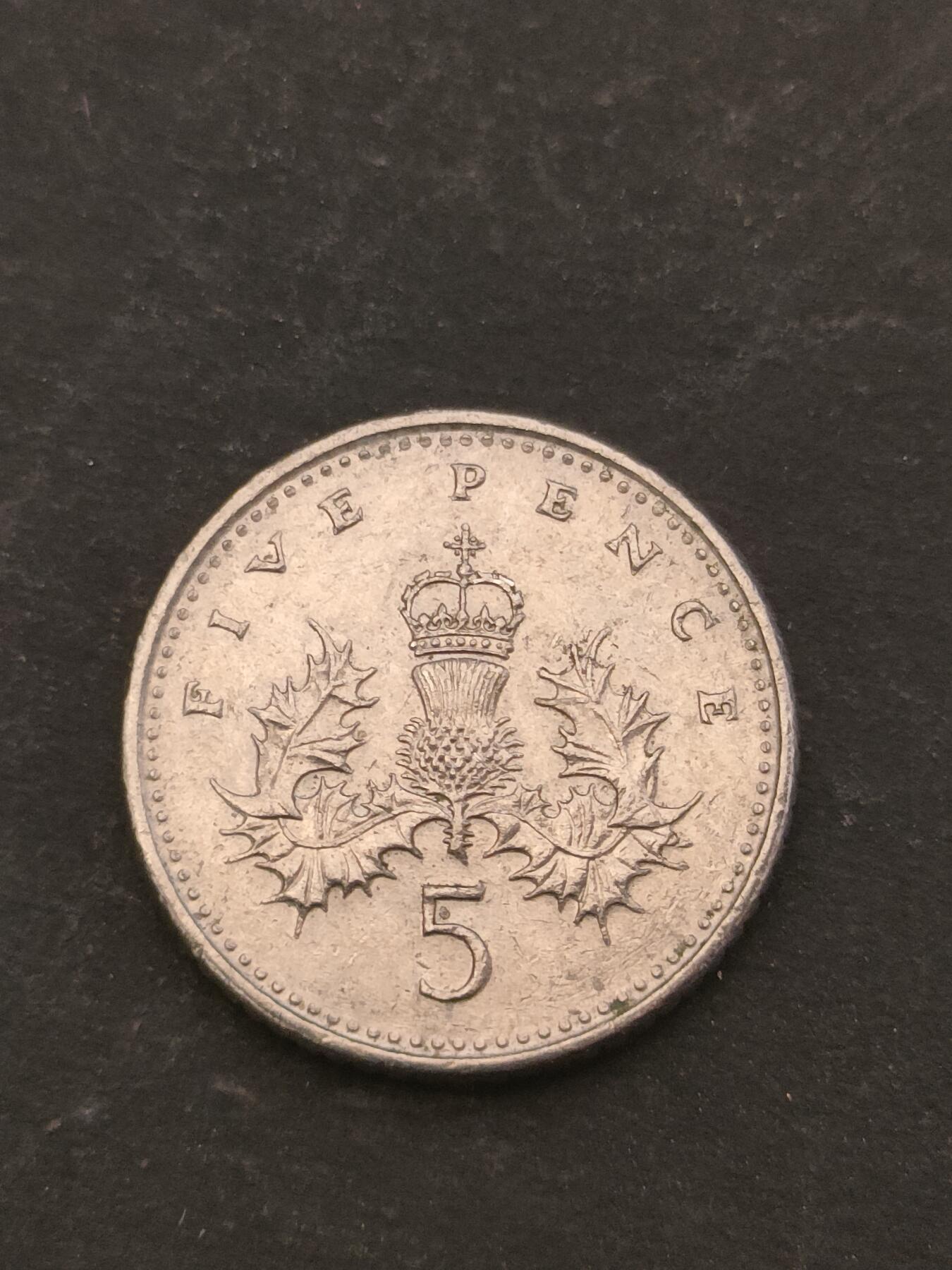 猩哥外币小铺➨【第209场】 5便士