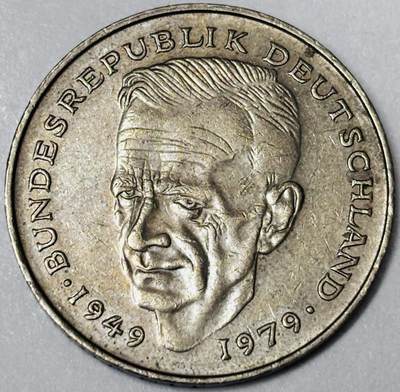 文馨钱币收藏第 285 场，【 长期接收代拍品】银币，评级币，散币场 - 1981 年德国法学家库尔特舒马赫 2 马克纪念币