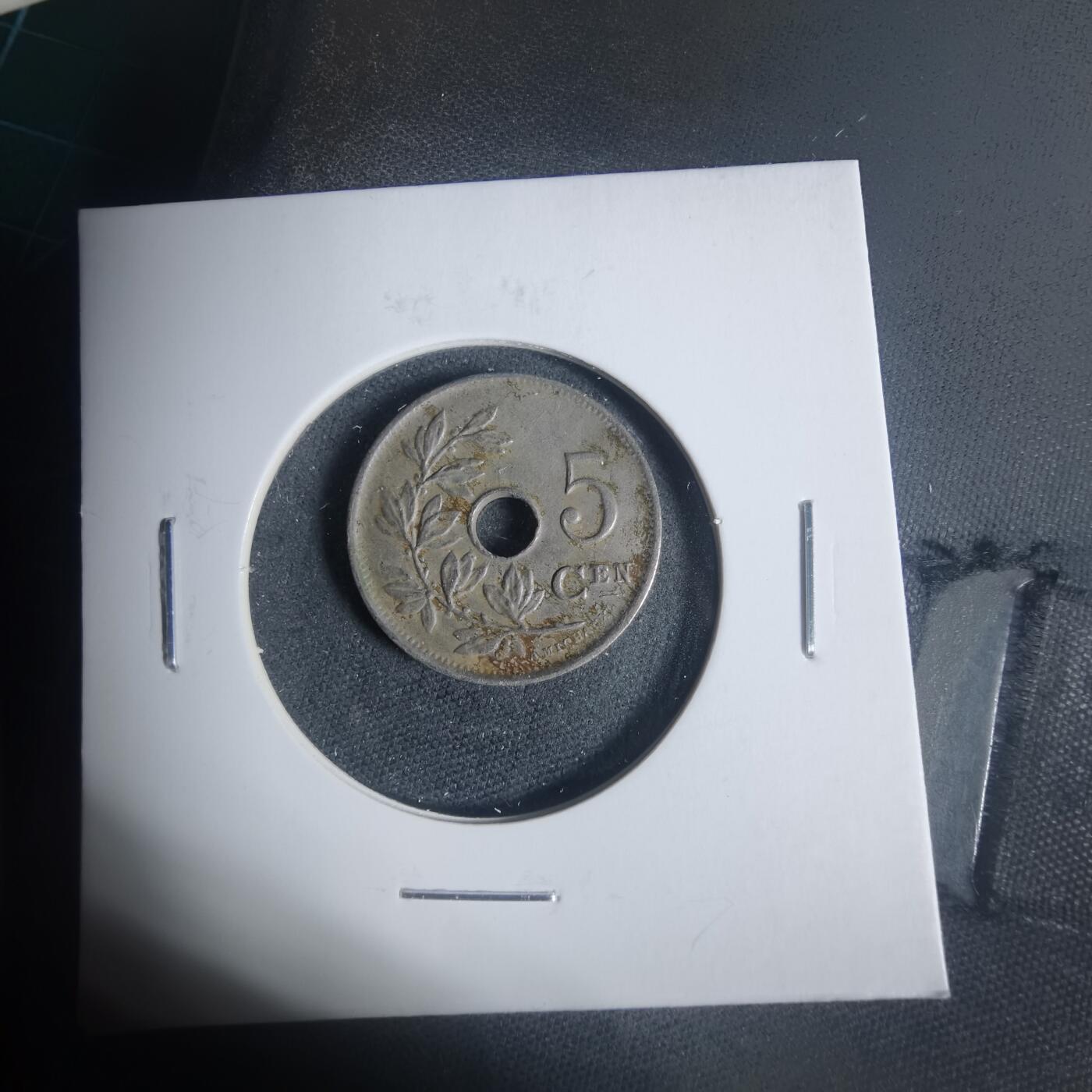 沼泽如烟--第933场 比利时1922年五分