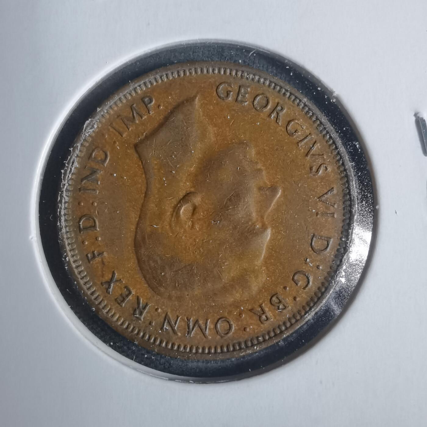 沼泽如烟--第933场 澳大利亚1946年半便士