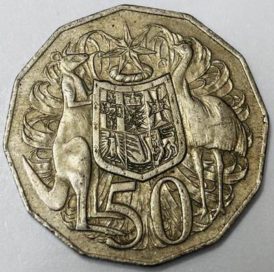 文馨钱币收藏第 285 场，【 长期接收代拍品】银币，评级币，散币场 - 1980 年澳大利亚 50 分，第一版