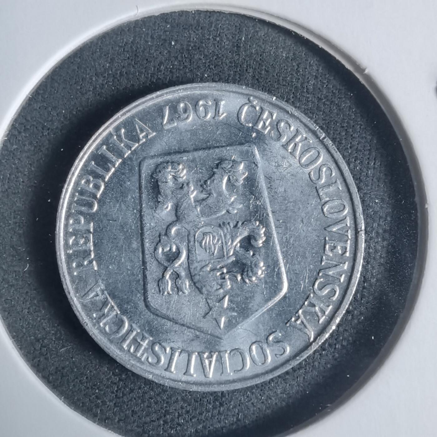 沼泽如烟--第933场 捷克斯洛伐克1967年5赫勒