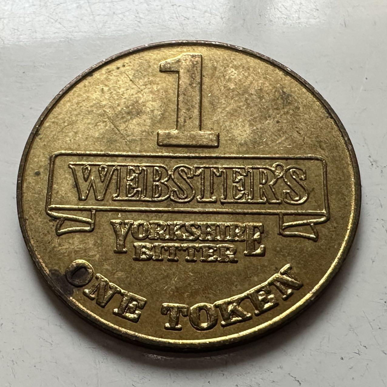 🌹外币初藏🌹🐯2025年第141场  每周二四六晚8️⃣点 接代拍 英国啤酒代用币24.2毫米