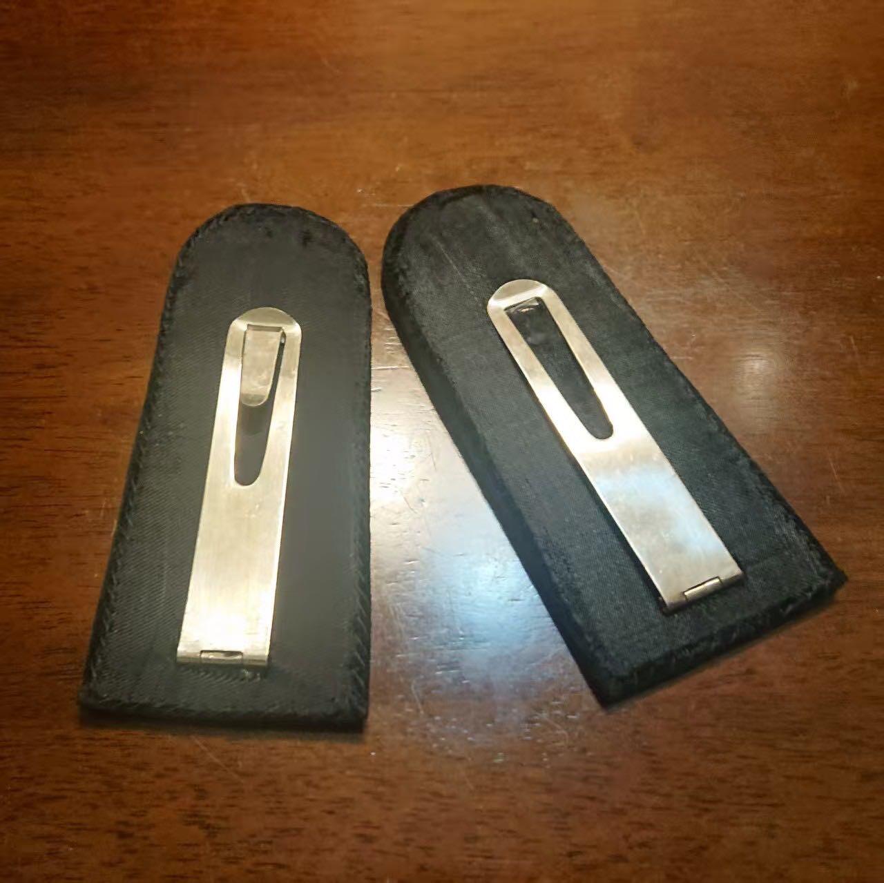 【第叁場】近代勋奖章徽章服饰杂项专场 孤品—民国三军仪仗军乐队金线刺绣肩章